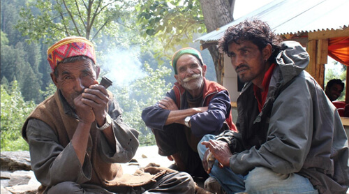 smoke with the locals malana
